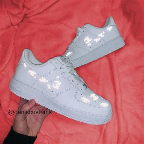 custom air force 1 chanel|nike air force custom shoes.